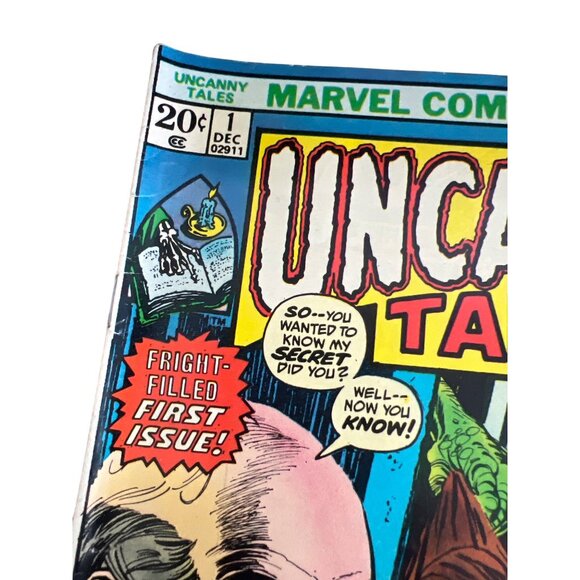 Marvel Comics Uncanny Tales Issue #1 December 1973 Comic Book Collectible - Picture 2 of 5